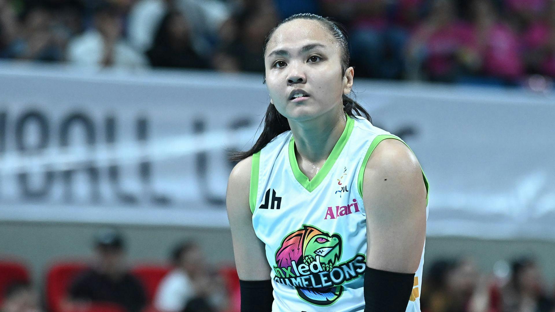 Rookie Lyann De Guzman proud of Nxled Chameleons